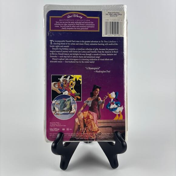 Disney VHS Sealed Clamshell Lot of 5 - Lion King 2, Aladdin 2, Three Caballeros - Picture 3 of 11